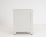 Aleppo Wooden Bedside Table - Furniselan - Frosty White