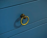 Aleppo Wooden Bedside Table - Furniselan China-Blue