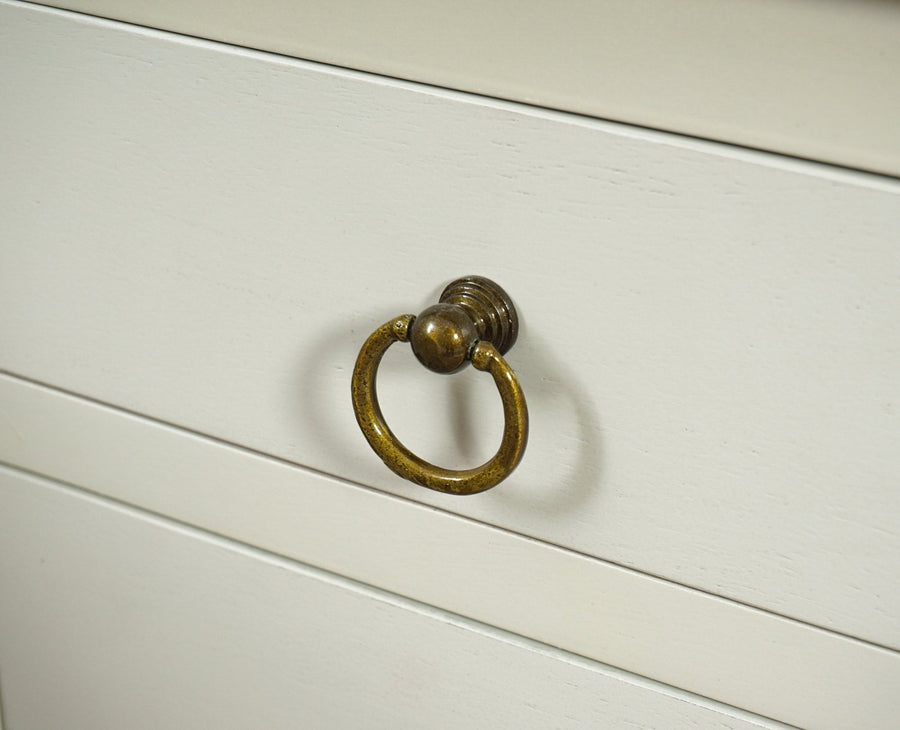 Aleppo Wooden Bedside Table - Furniselan - Frosty White
