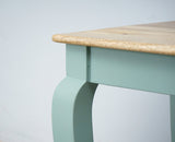 Alexandria Solid Wood End Table - Furniselan Silt-Green