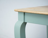 Alexandria Solid Wood End Table - Furniselan Silt-Green