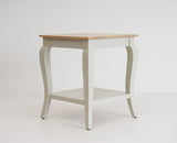 Alexandria Solid Wood End Table - Furniselan - Frosty White