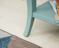 Alexandria Solid Wood End Table - Furniselan Silt-Green