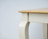 Alexandria Solid Wood End Table - Furniselan - Frosty White