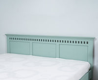 Alexandria Solid Wood Queen Size - Furniselan Silt-Green