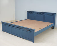 Alexandria Solid Wood Queen Size - Furniselan China-Blue