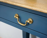 Alexandria Wooden Console Table Two Drawer - Console Table - Furniselan China-Blue