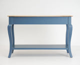 Alexandria Wooden Console Table Two Drawer - Console Table - Furniselan China-Blue