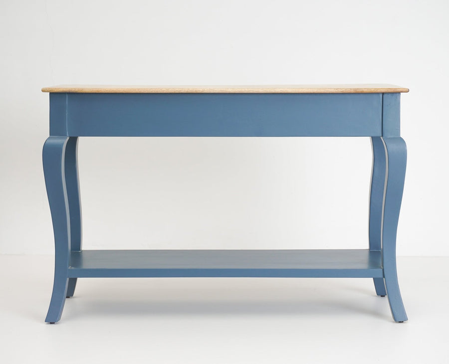 Alexandria Wooden Console Table Two Drawer - Console Table - Furniselan China-Blue