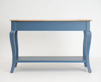 Alexandria Wooden Console Table Two Drawer - Console Table - Furniselan China-Blue