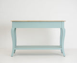 Alexandria Wooden Console Table Two Drawer - Console Table - Furniselan Silt-Green