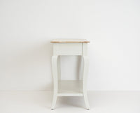 Alexandria Wooden Console Table Two Drawer - Console Table - Furniselan Milky-White