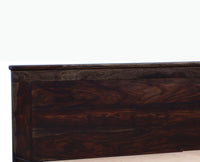Amsterdam Sheesham Wood King Size Bed with Storage Trolley - King Size Bed - Furniselan-Grey-Finish