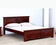 Ankara Sheesham Wood Queen Size Bed - Queen Size Bed - Furniselan