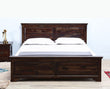 Ankara Sheesham Wood Queen Size Bed - Queen Size Bed - Furniselan