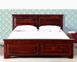 Ankara Sheesham Wood Queen Size Bed - Queen Size Bed - Furniselan