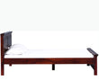 Ankara Sheesham Wood Queen Size Bed - Queen Size Bed - Furniselan