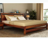Ansan Sheesham Wood King Size Bed