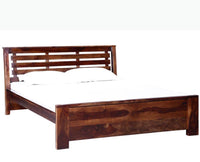 Antwerp Sheesham Wood King Size Bed - King Size Bed - Furniselan-Teak-Finish
