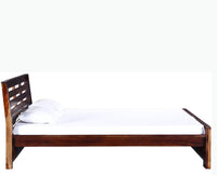 Antwerp Sheesham Wood Quen Size Bed - Queen Size Bed - Furniselan-Teak-Finish