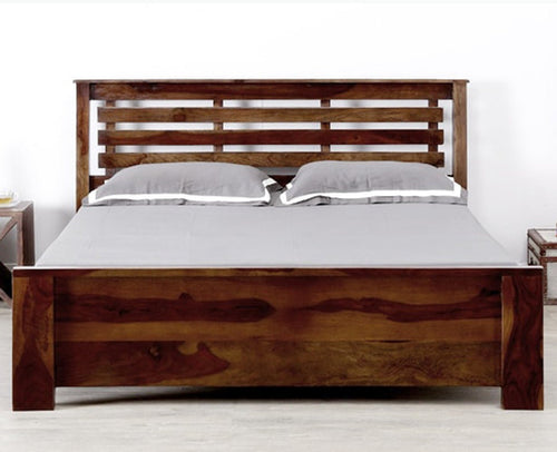 Antwerp Sheesham Wood Quen Size Bed - Queen Size Bed - Furniselan
