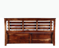 Antwerp Sheesham Wood Quen Size Bed - Queen Size Bed - Furniselan-Teak-Finish