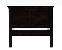 Baku Sheesham Wood Single Size Bed - Single Size Bed - Furniselan-Grey-Finish