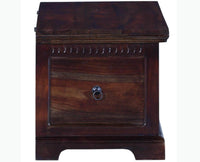 Bamako Solid Wood Storage Trunk Box - Trunks & Cabinets - Furniselan - Grey-Finish