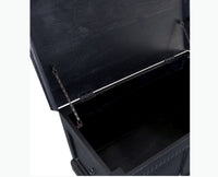 Bamako Solid Wood Storage Trunk Box - Trunks & Cabinets - Furniselan - Walnut-Finish