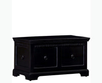 Bamako Solid Wood Storage Trunk Box - Trunks & Cabinets - Furniselan - Walnut-Finish