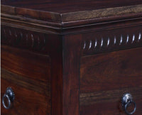 Bamako Solid Wood Storage Trunk Box - Trunks & Cabinets - Furniselan - Grey-Finish