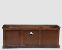 Bandung Solid Wood Two Doors TV Cabinet-Teak Finish - Tv Cabinet - Furniselan - Teak-Finish