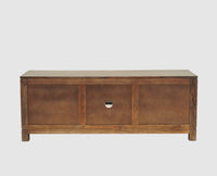 Bangalore Solid Wood Four Drawer TV Cabinet - Tv Cabinet - Furniselan-Grey-Finish