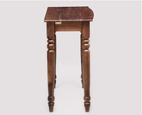 Bangkok Solid Wood Console Table , Study Laptop Table - Study Table - Furniselan - Teak-Finish