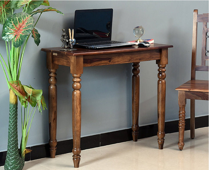 Bangkok Solid Wood Console Table , Study Laptop Table - Study Table - Furniselan