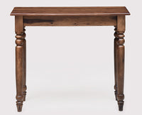 Bangkok Solid Wood Console Table , Study Laptop Table - Study Table - Furniselan - Teak-Finish