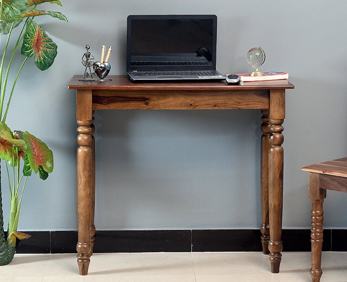 Bangkok Solid Wood Console Table , Study Laptop Table - Study Table - Furniselan