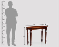 Bangkok Solid Wood Console Table , Study Laptop Table - Study Table - Furniselan -  Maple-Finish