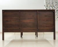 Barcelona Solid Wood King Size Bed - King Size Bed - Furniselan-Grey-Finish