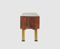 Barcelona Tv Cabinet with Two Doors - Tv Cabinet - Furniselan - Grey-Finish