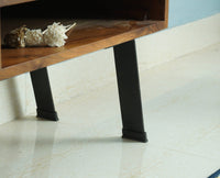 Barcelona Tv Cabinet with Two Doors - Tv Cabinet - Furniselan - Teak-Finish