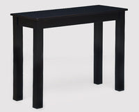 Belem Solid Wood Console Table , Study Laptop Table - Study Table - Furniselan - Walnut-Finish