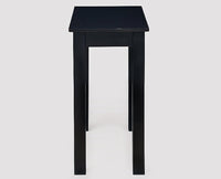 Belem Solid Wood Console Table , Study Laptop Table - Study Table - Furniselan - Walnut-Finish