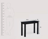 Belem Solid Wood Console Table , Study Laptop Table - Study Table - Furniselan - Walnut-Finish