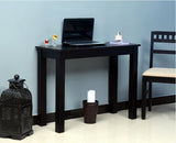 Belem Solid Wood Console Table , Study Laptop Table - Study Table - Furniselan - Walnut-Finish