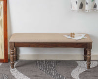 Belgium 3 Seater Sheesham Wood Bench - Furniselan - Grey-Finish