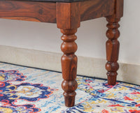 Belgium 3 Seater Sheesham Wood Bench - Furniselan - Maple-Finish