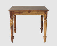Belgium 4 Seater Dining Set With 4 Chairs - Furniselan - Teak-Finish