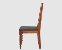 Belgium 4 Seater Dining Set With 4 Chairs - Furniselan - Maple-Finish