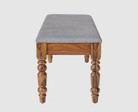 Belgium 6 Seater Dining Set With 4 Chairs & Bench - Dining Set - Furniselan - Teak-Finish
